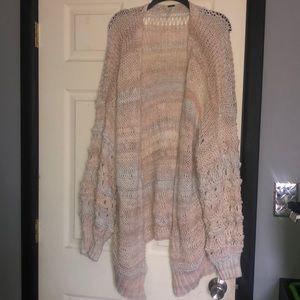 Free people knit cardigan